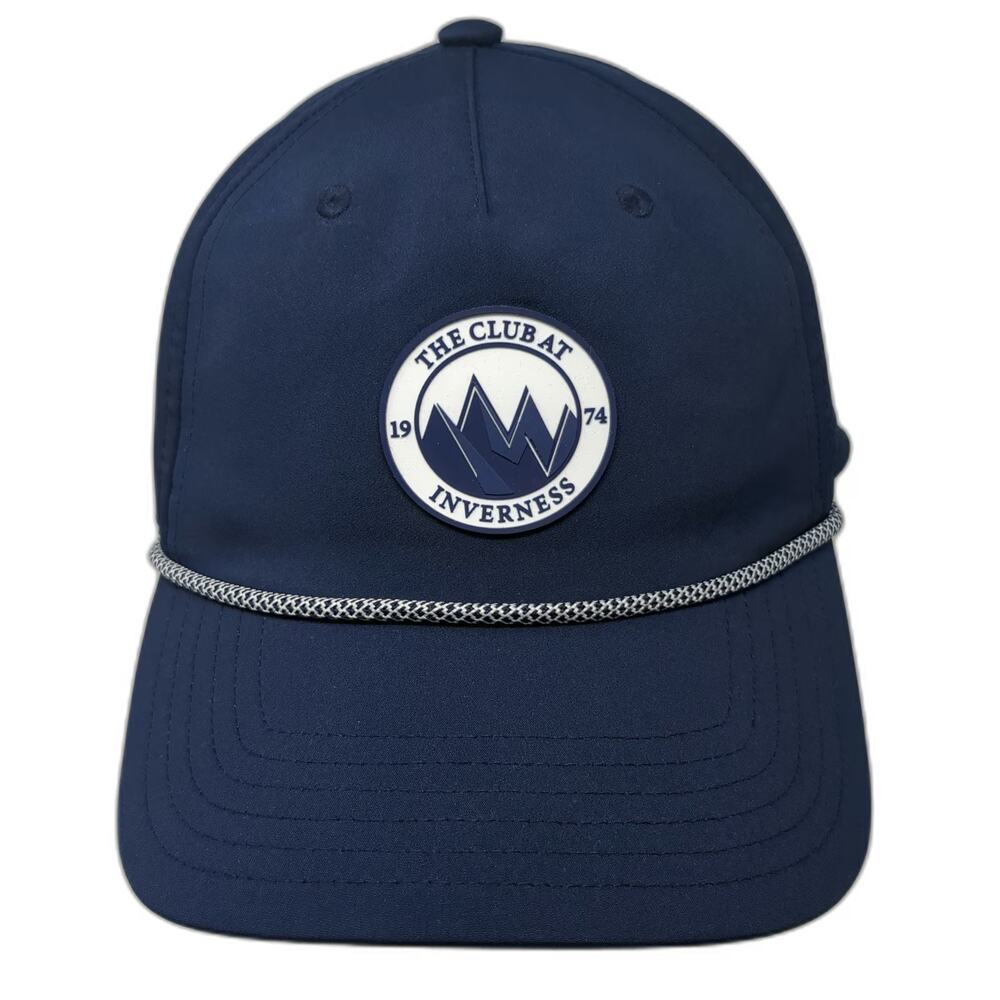 Adidas 5 Panel Blue One Size Rope Snapback The Club At Inverness 1974 Golf Hat